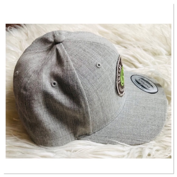 REI Coop Graphic Hat Gray Fresh Tracks Leadership Front Patch Snap Back One Size - Picture 5 of 8